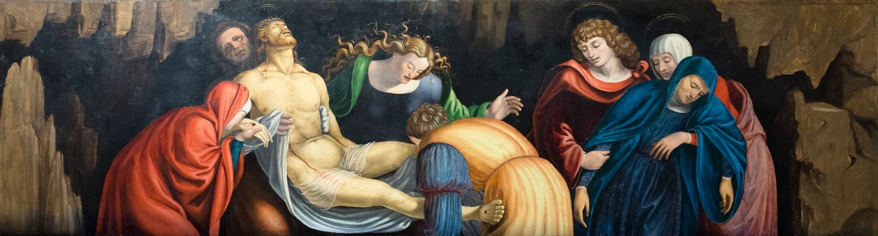 Mesih'in gömülmesi by Pedro Fernández de Murcia