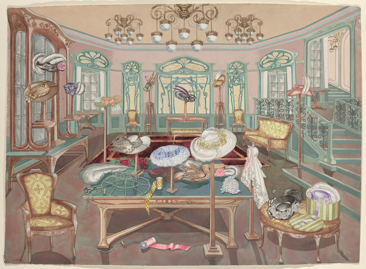 Tuhafiye Dükkanı, 1905 by Perkins Harnly
