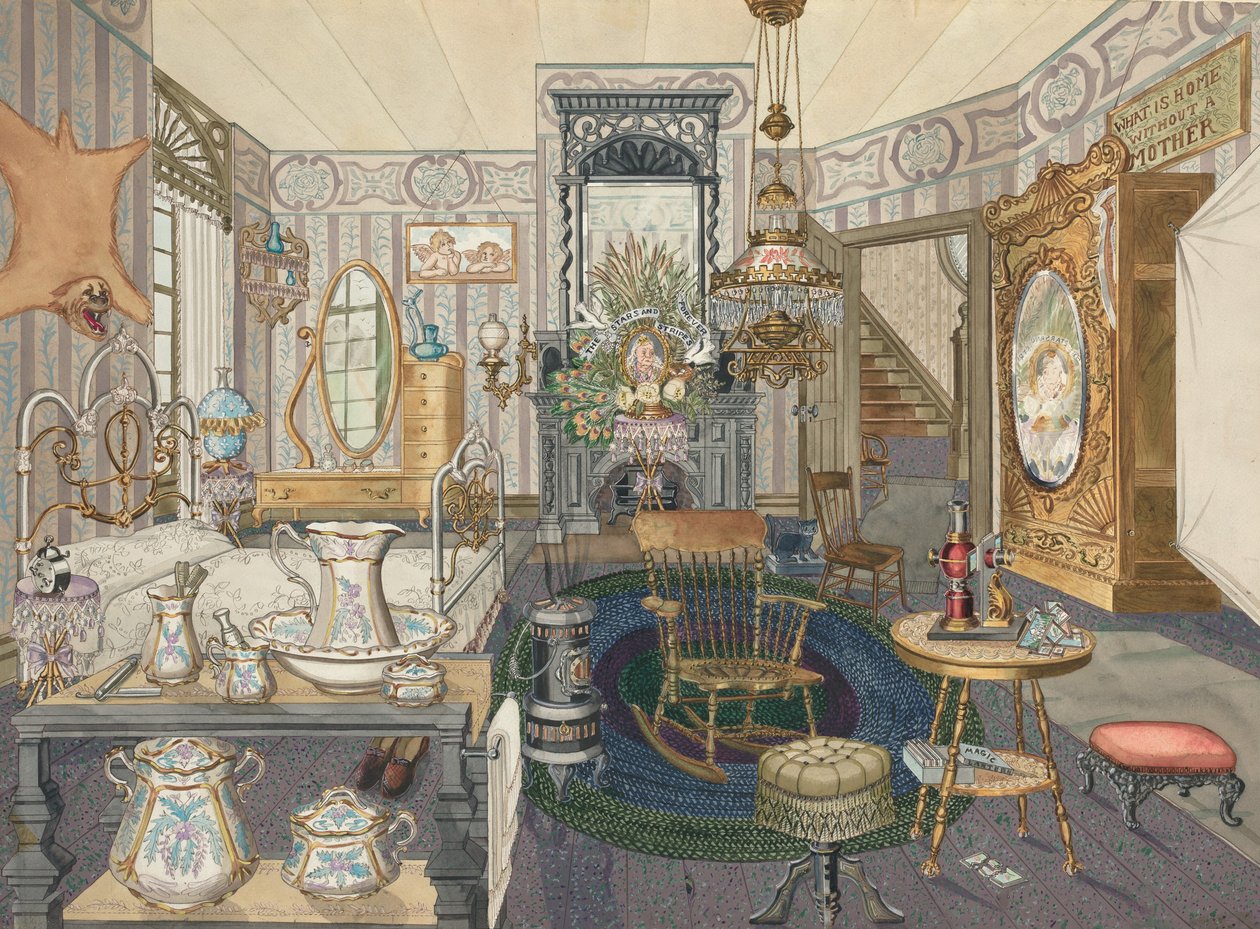 Oda Ev Yatak-Oturma Odası, 19351942. by Perkins Harnly