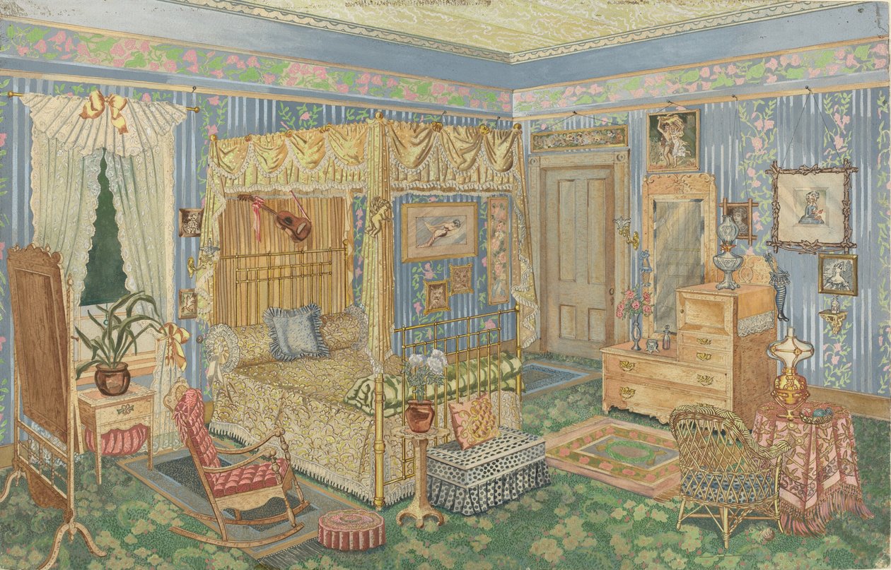 Kadının Yatak Odası, 19351942. by Perkins Harnly