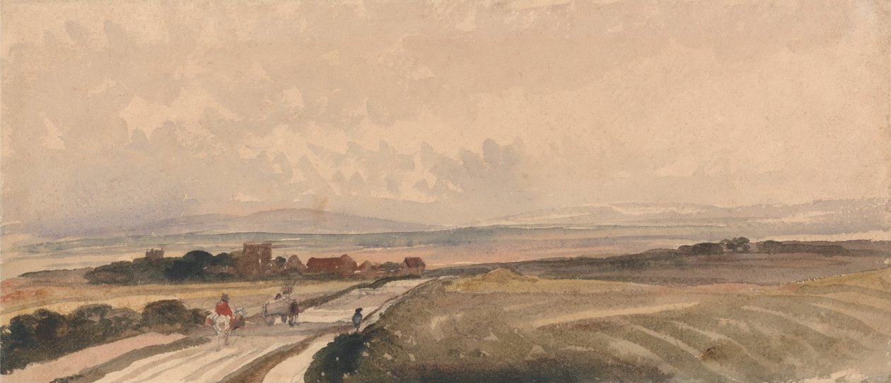 Yorkshire Yolu by Peter de Wint