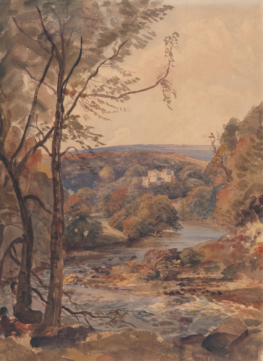Barden Kulesi, Yorkshire by Peter de Wint