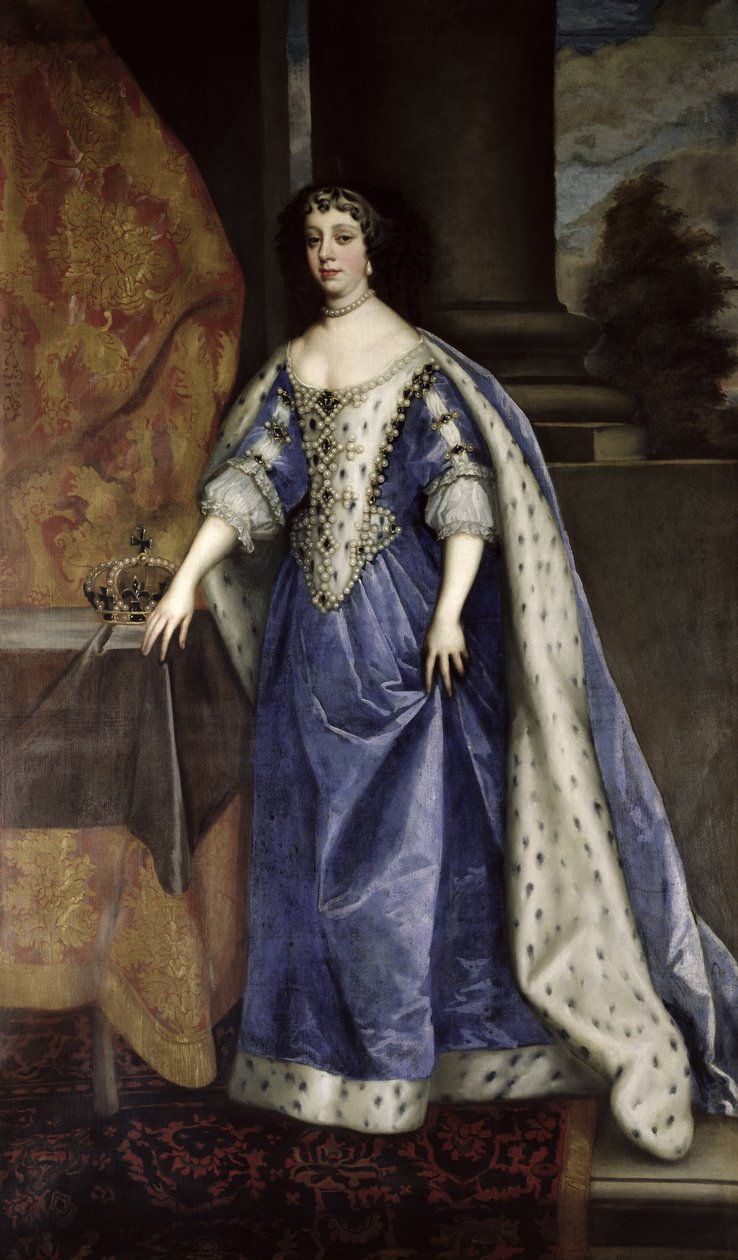 Bragançalı Catherine (1638-1705) by Peter Lely