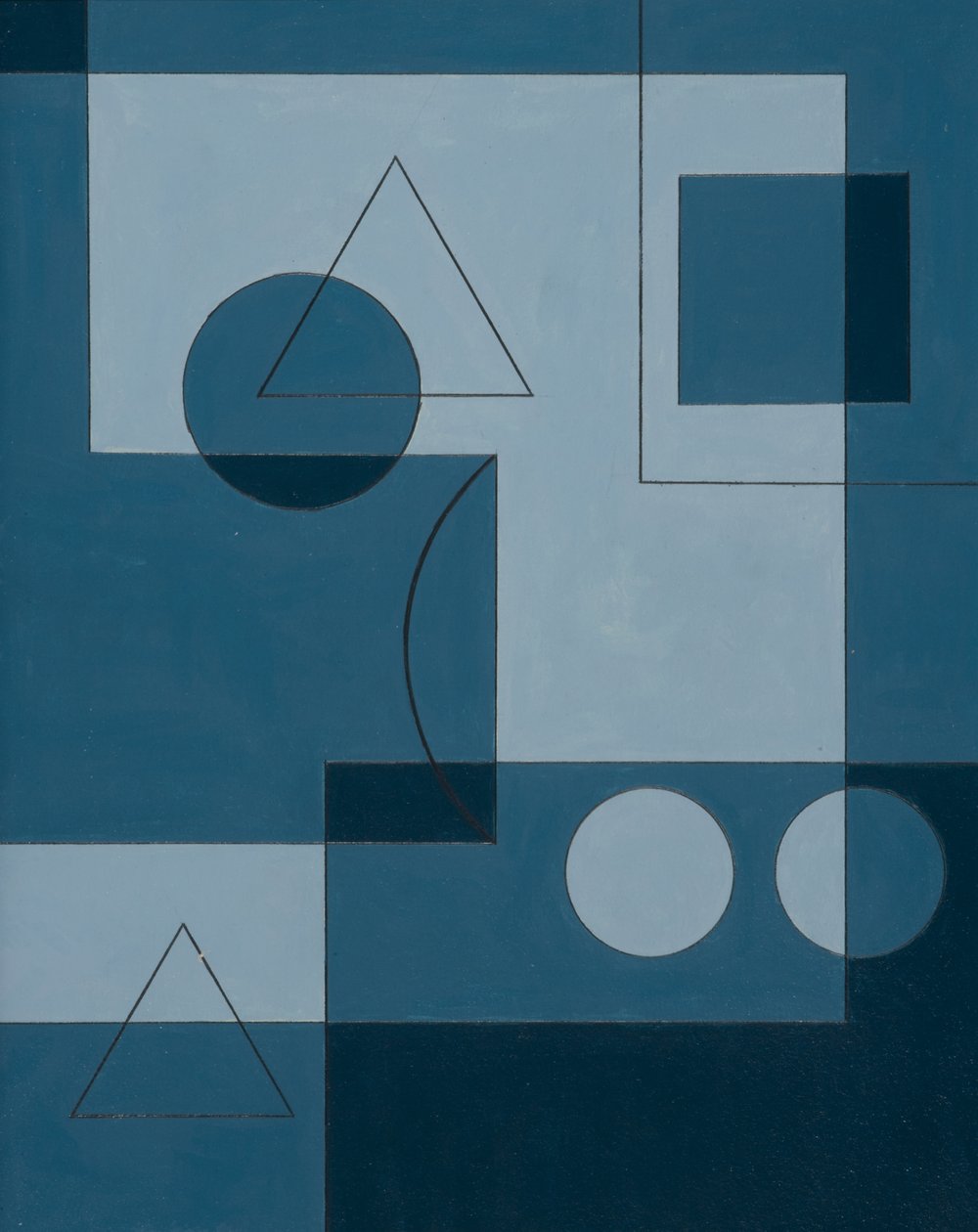 Axiom, 2007 (gemide akrilik) by Peter McClure