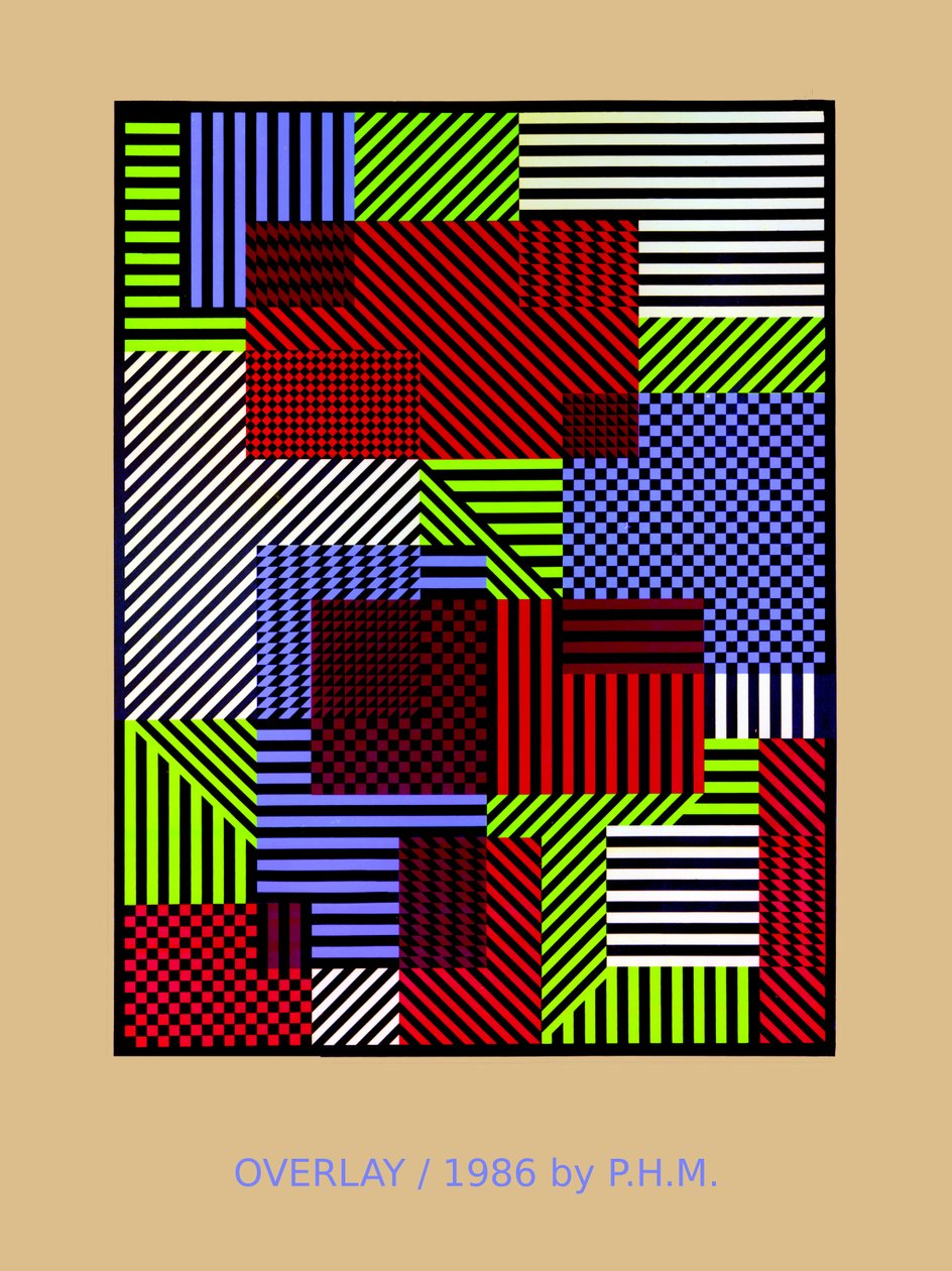 OVERLAY.86, (ekran baskısı) by Peter McClure