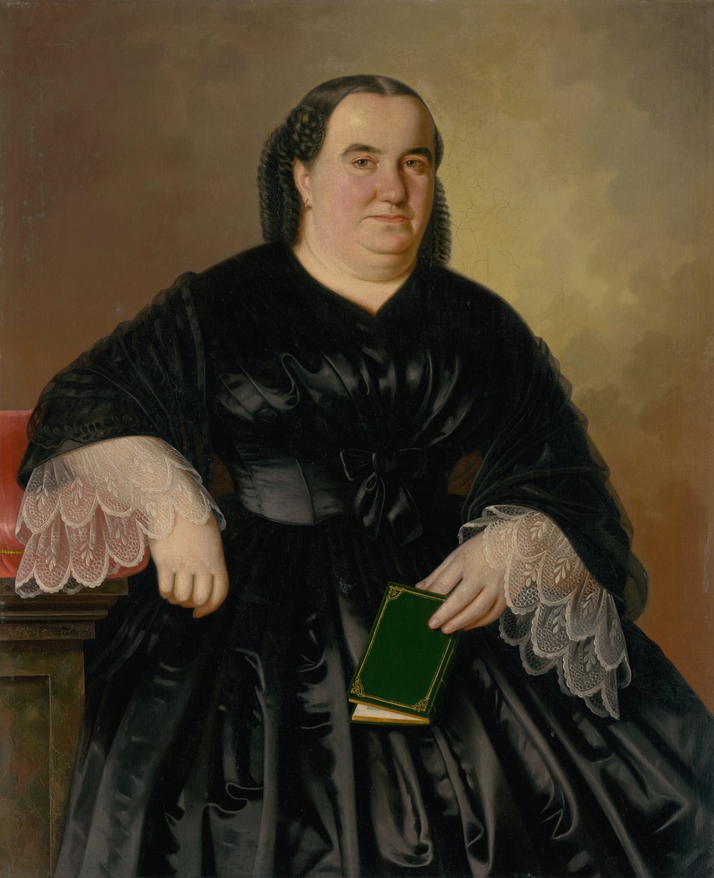 Johana Zmeškalová cinsinin portresi. hamos by Peter Michal Bohúň