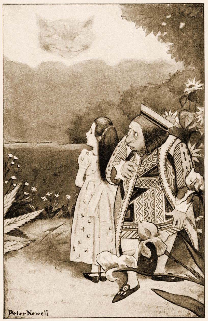 "Bana öyle bakma", Lewis Carroll