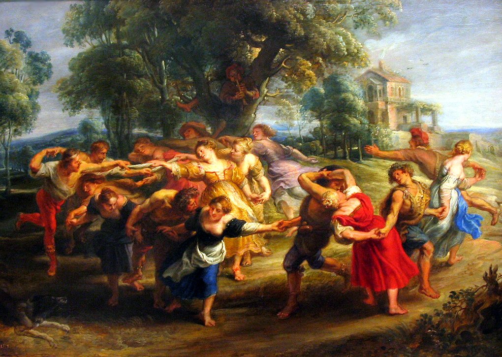 Köylüler dans ediyor by Peter Paul Rubens