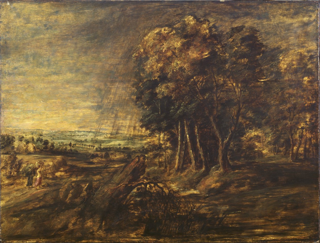 Fırtınadan Sonra Manzara by Peter Paul Rubens