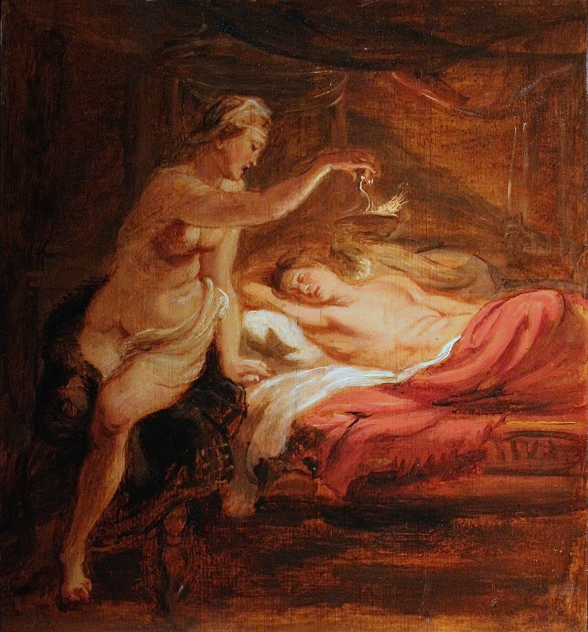 Ruh ve Uyuyan Aşk by Peter Paul Rubens
