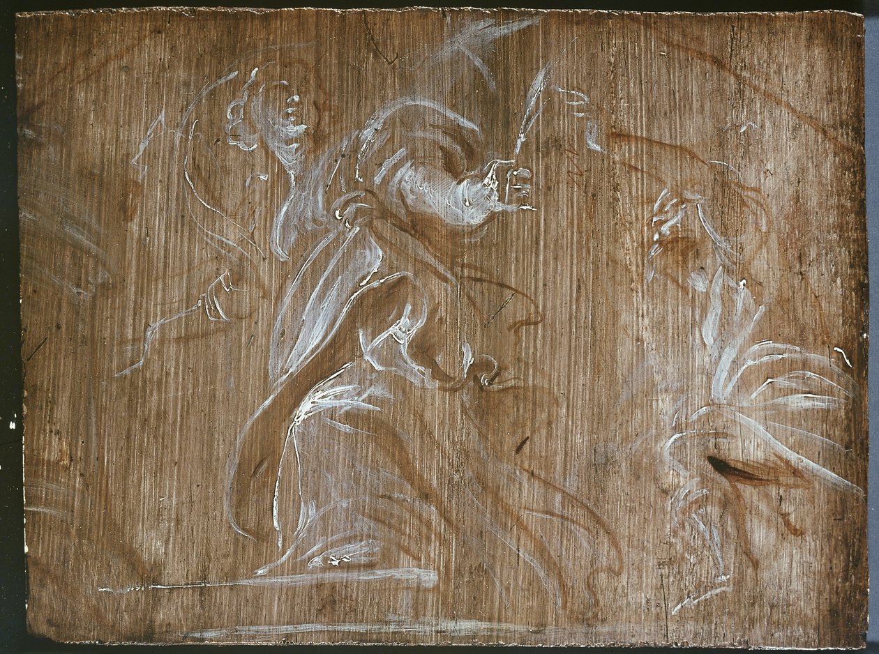 Babası Tarafından Takip Edilen St. Barbara, 17. Yüzyıl by Peter Paul Rubens