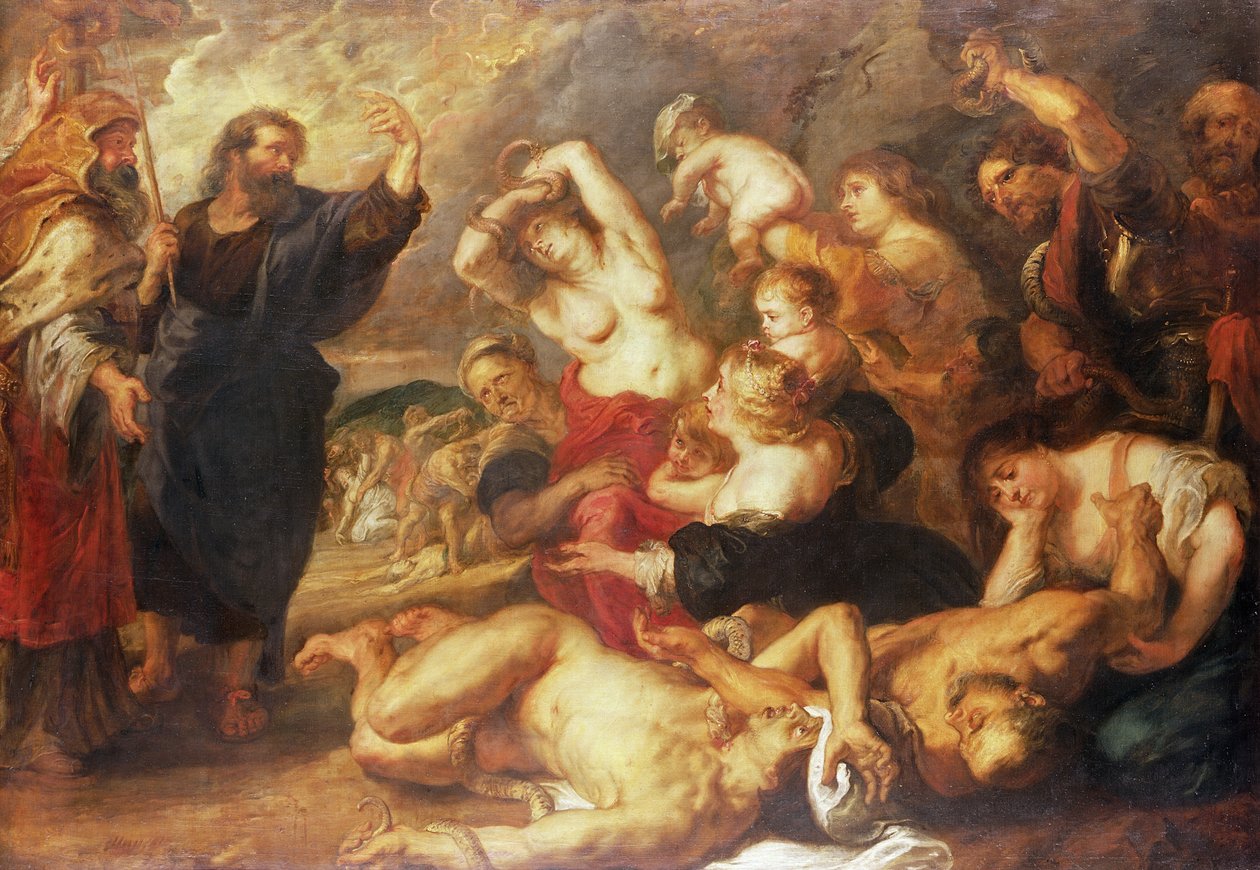 Yüzsüz Yılan, c.1635-40 by Peter Paul Rubens