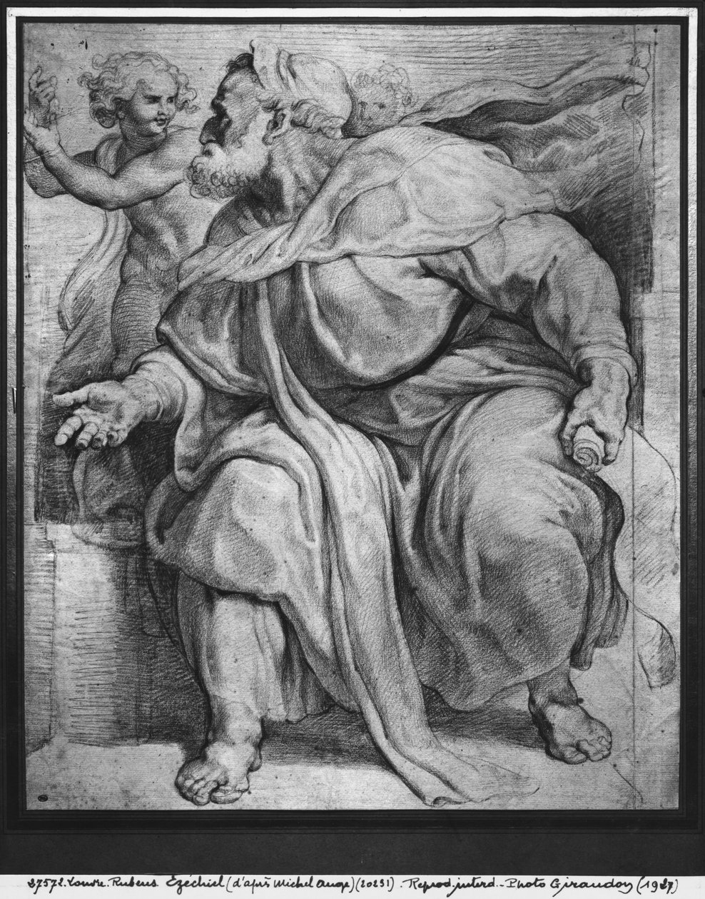 Hezekiel Peygamber, Michelangelo Buonarroti