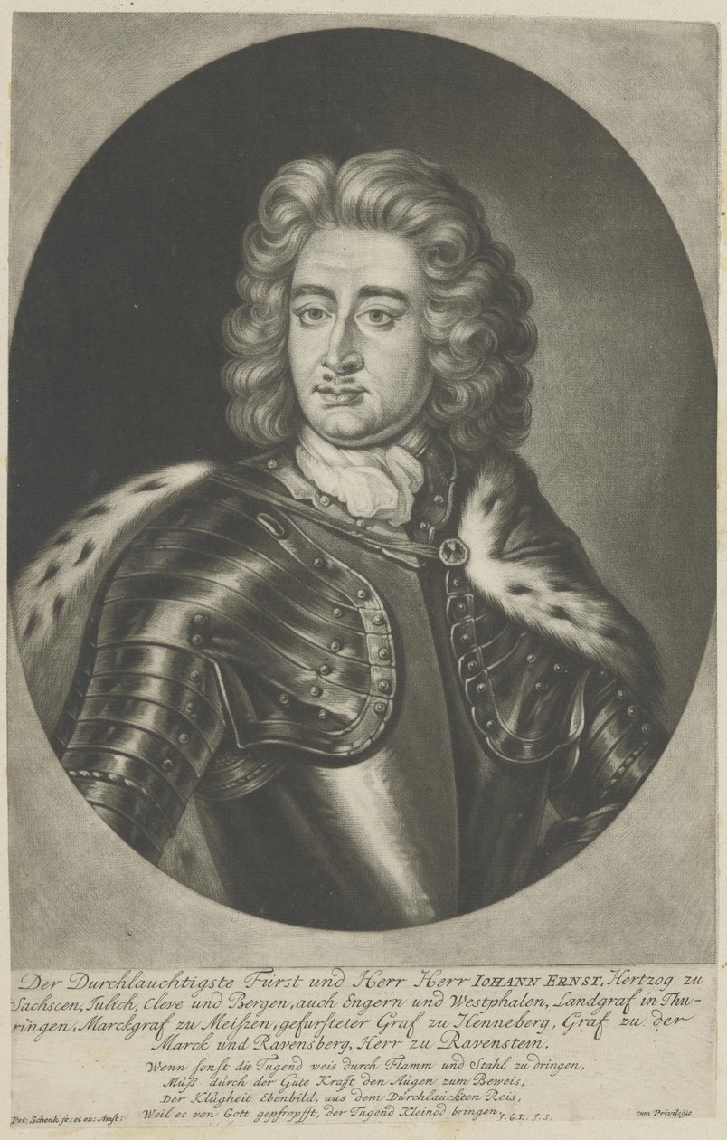 Johann Ernst by Peter Schenk the Elder