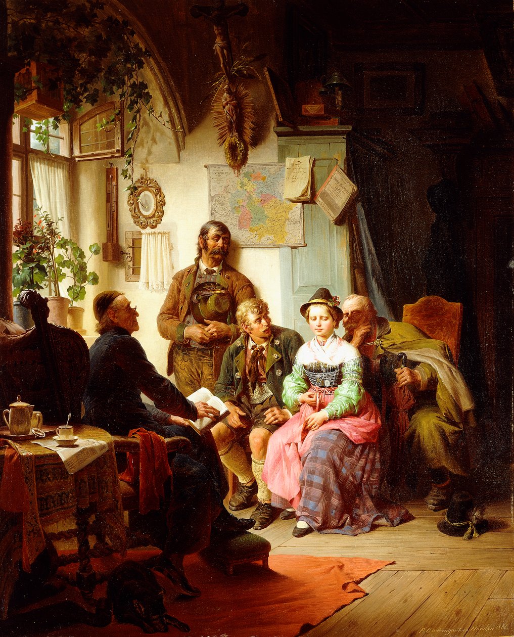 Evlilik Talimatları, 1866 by Peter Baumgartner
