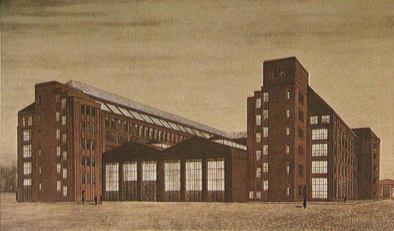 AEG Yüksek Gerilim Fabrikası, Berlin by Peter Behrens