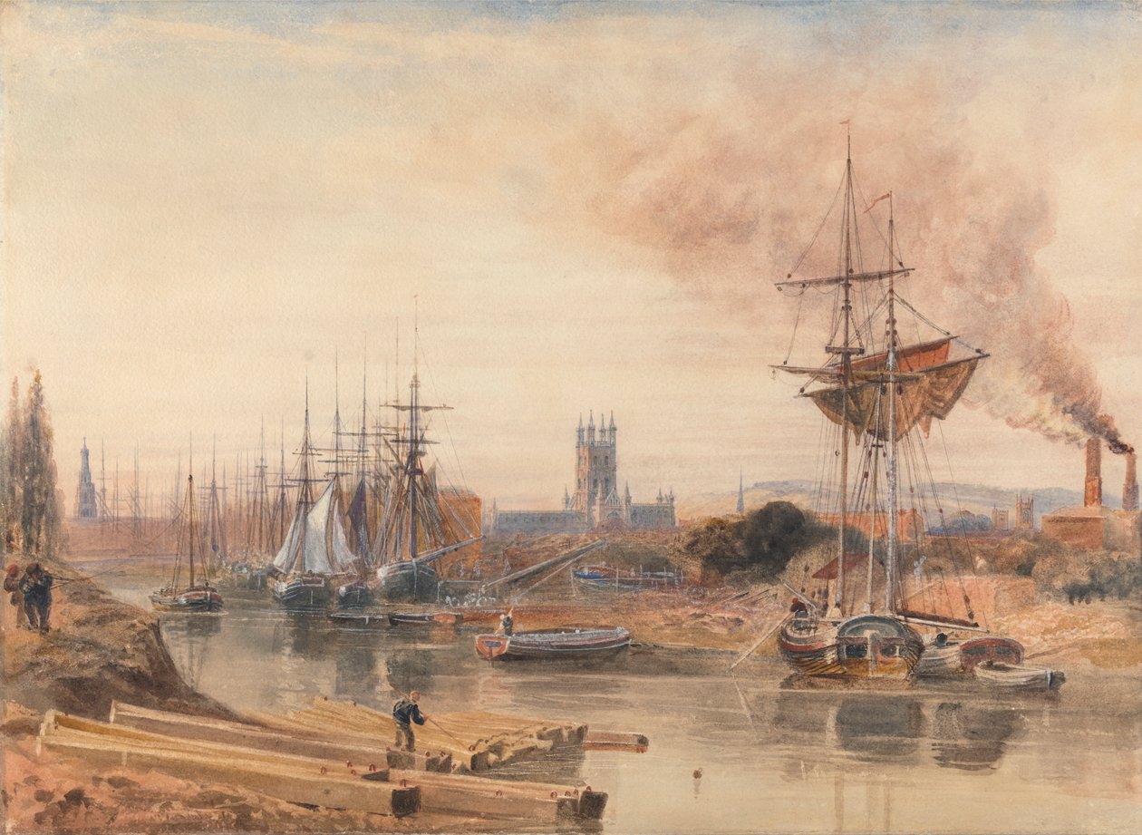 Gloucester by Peter DeWint