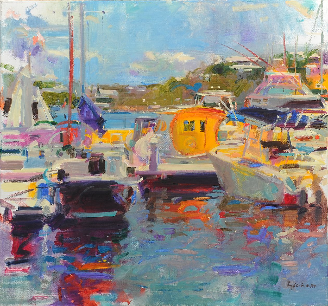 Bermuda Yatları by Peter Graham (Contemporary)