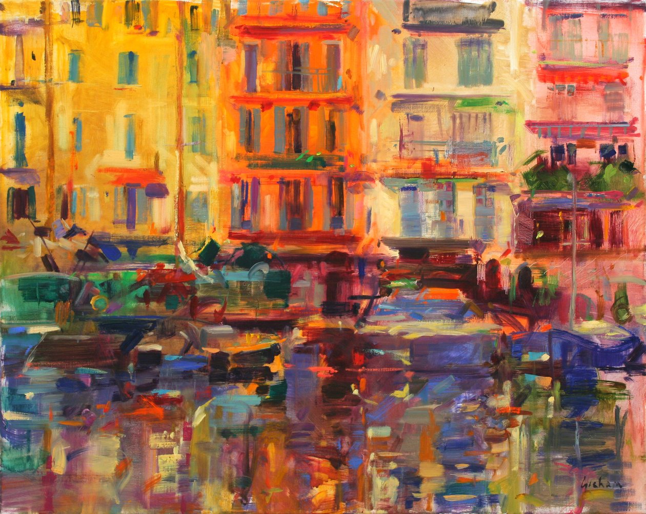 Büyük Liman, Cannes by Peter Graham (Contemporary)