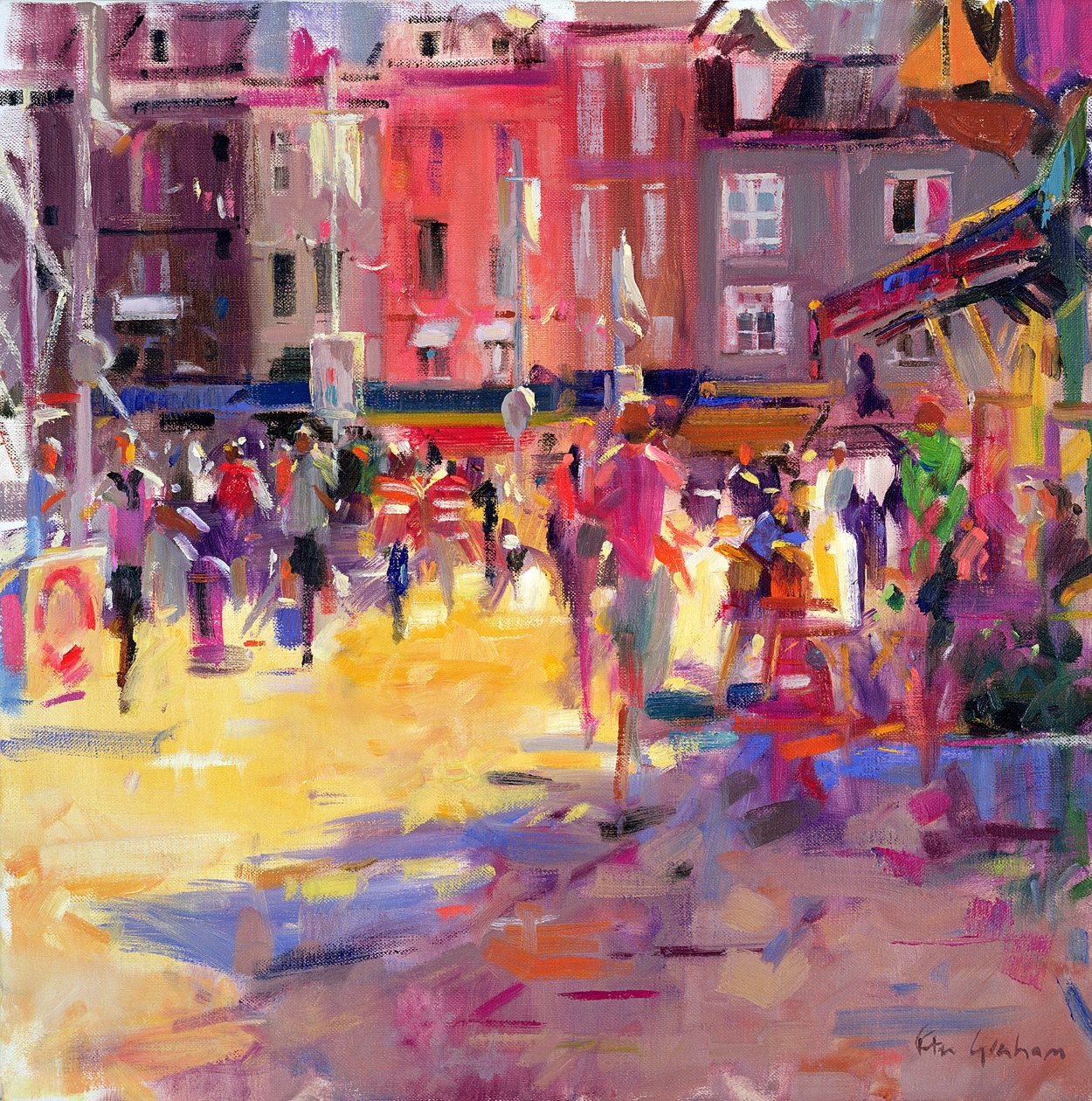 Honfleur Gezinti Yolu by Peter Graham (Contemporary)