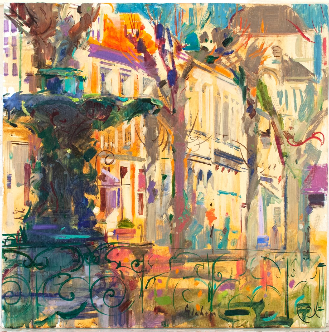 Montreuil-sur-Mer by Peter Graham (Contemporary)