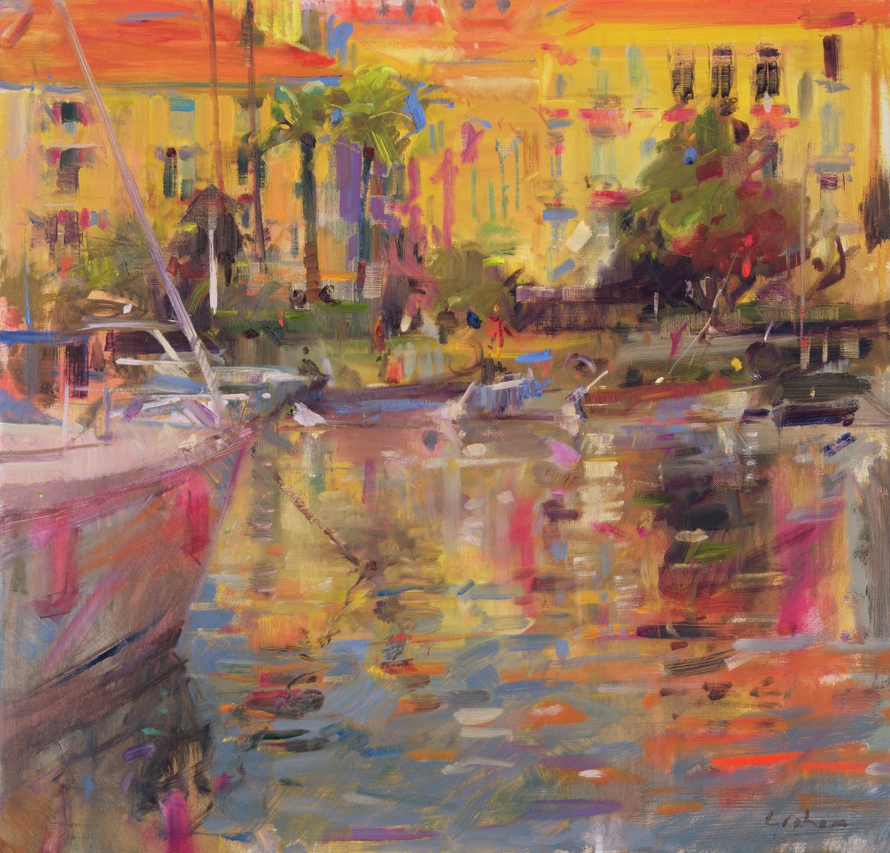 Riviera Demirlemeleri by Peter Graham (Contemporary)