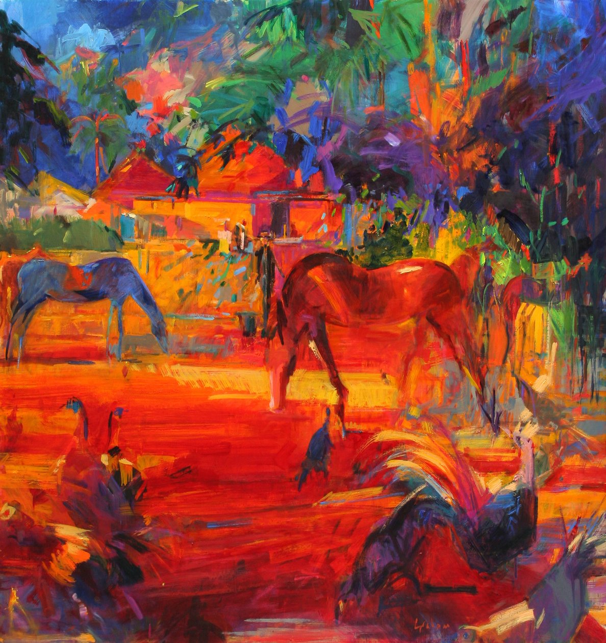 Tahiti Pastoral, 2011 by Peter Graham (Contemporary)