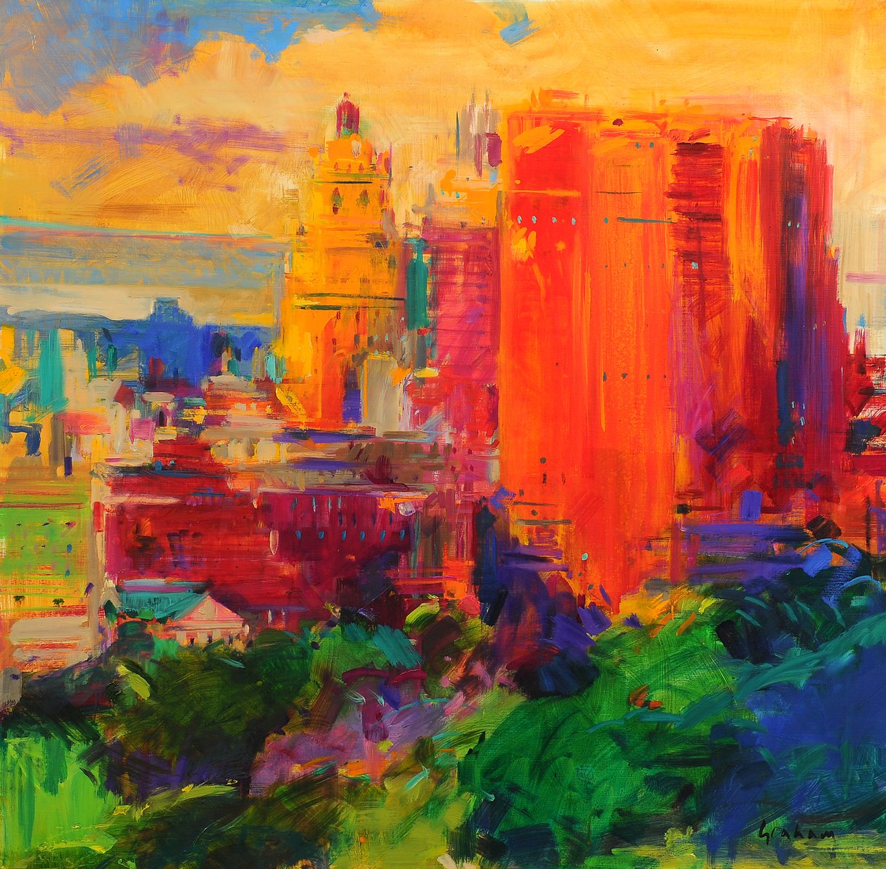 Majesteleri, New York by Peter Graham (Contemporary)