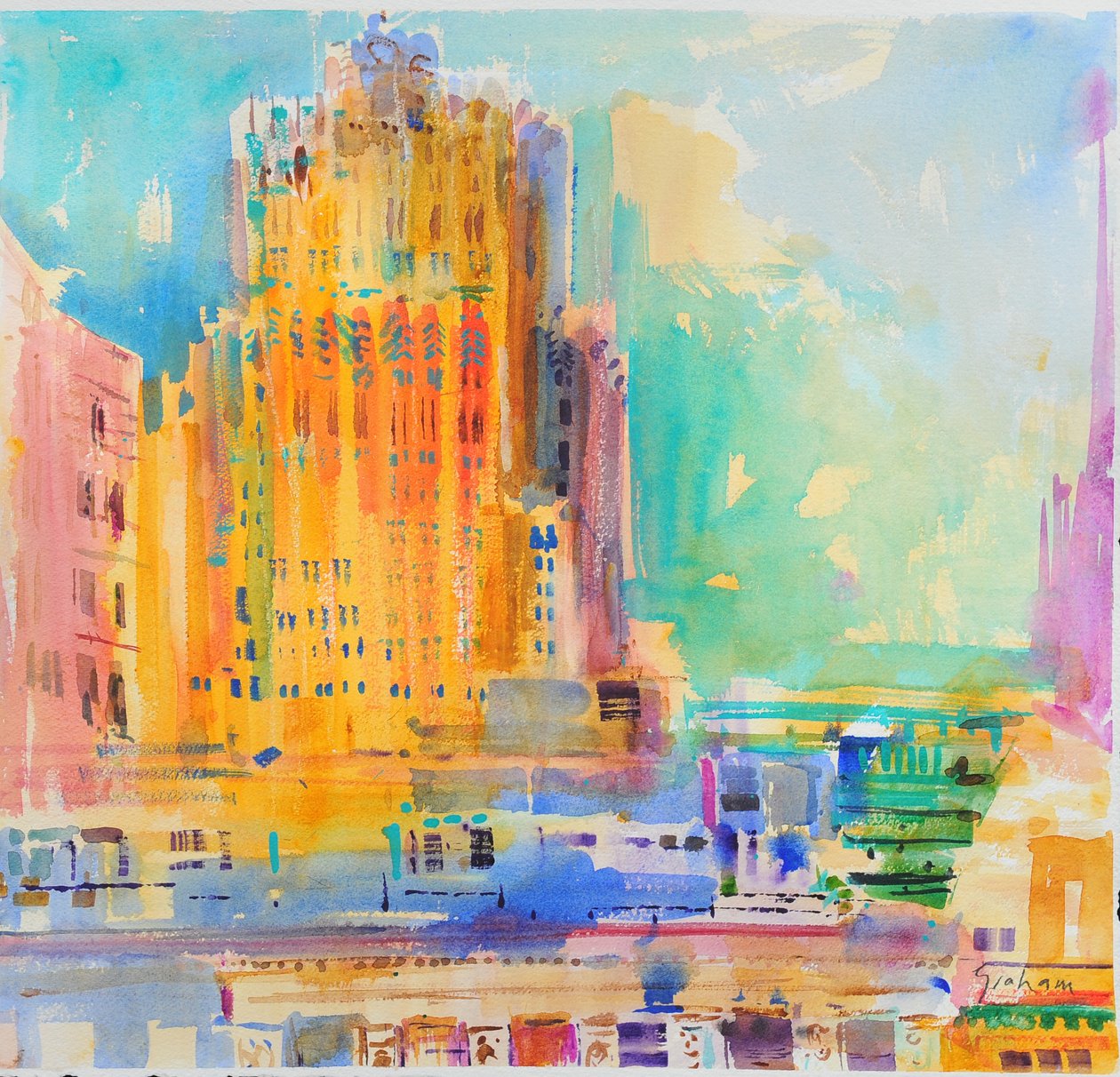 Kabuk Binası, San Francisco by Peter Graham (Contemporary)