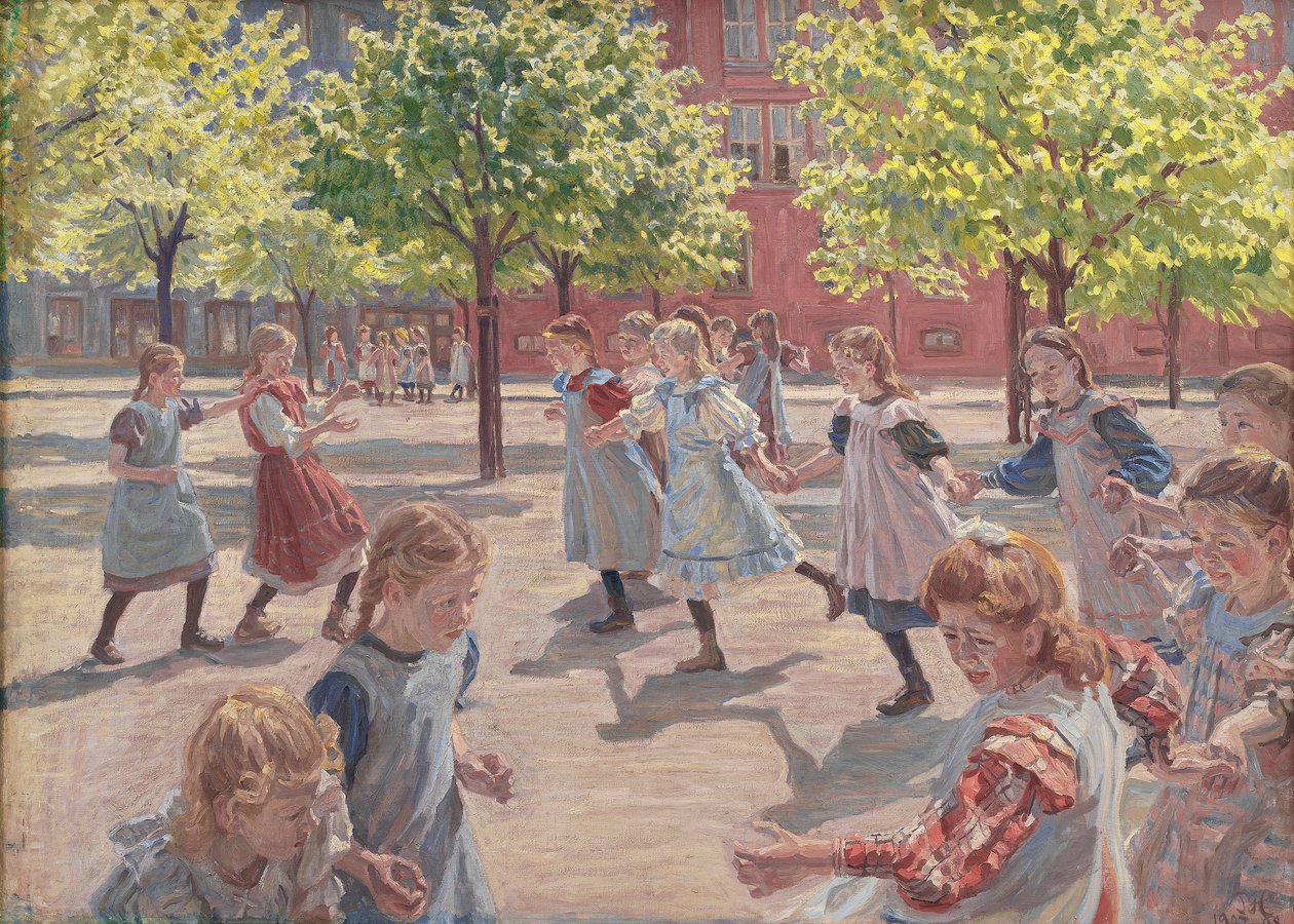Çocuklarla Oynamak, 1907-1908 by Peter Hansen