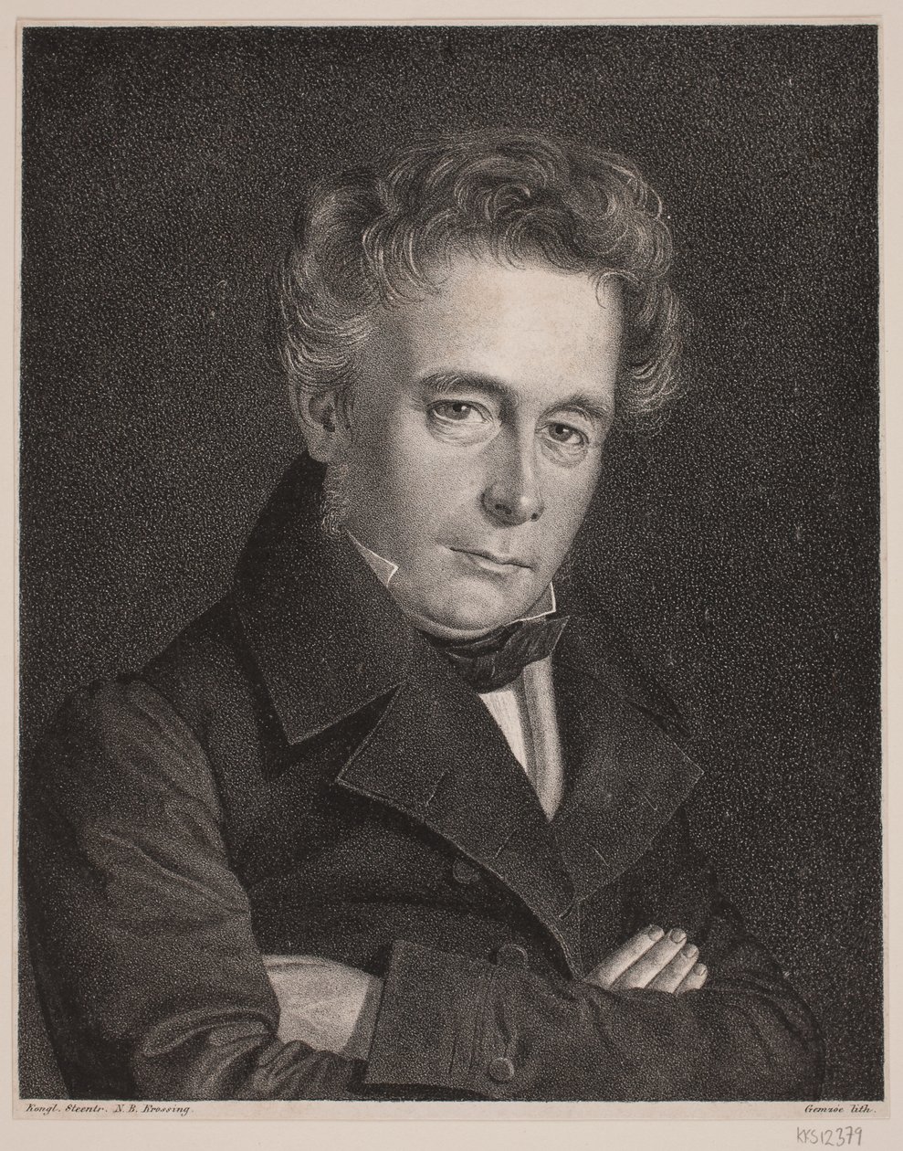 Søren Anton Wilhelm Sørenssen by Peter Henrik Gemzøe