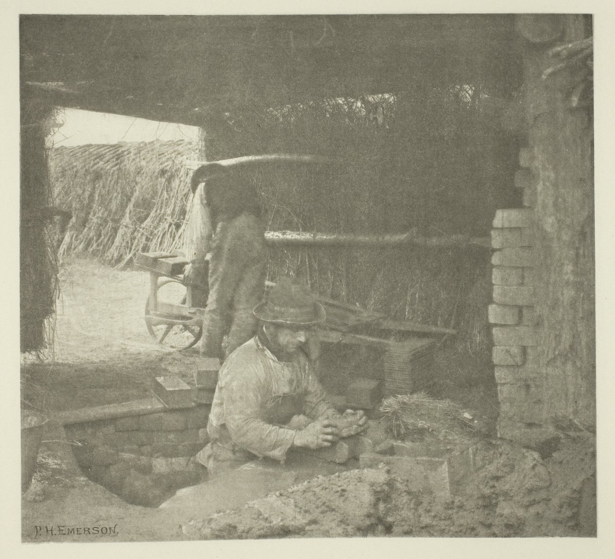 Tuğla yapımı (Norfolk) by Peter Henry Emerson