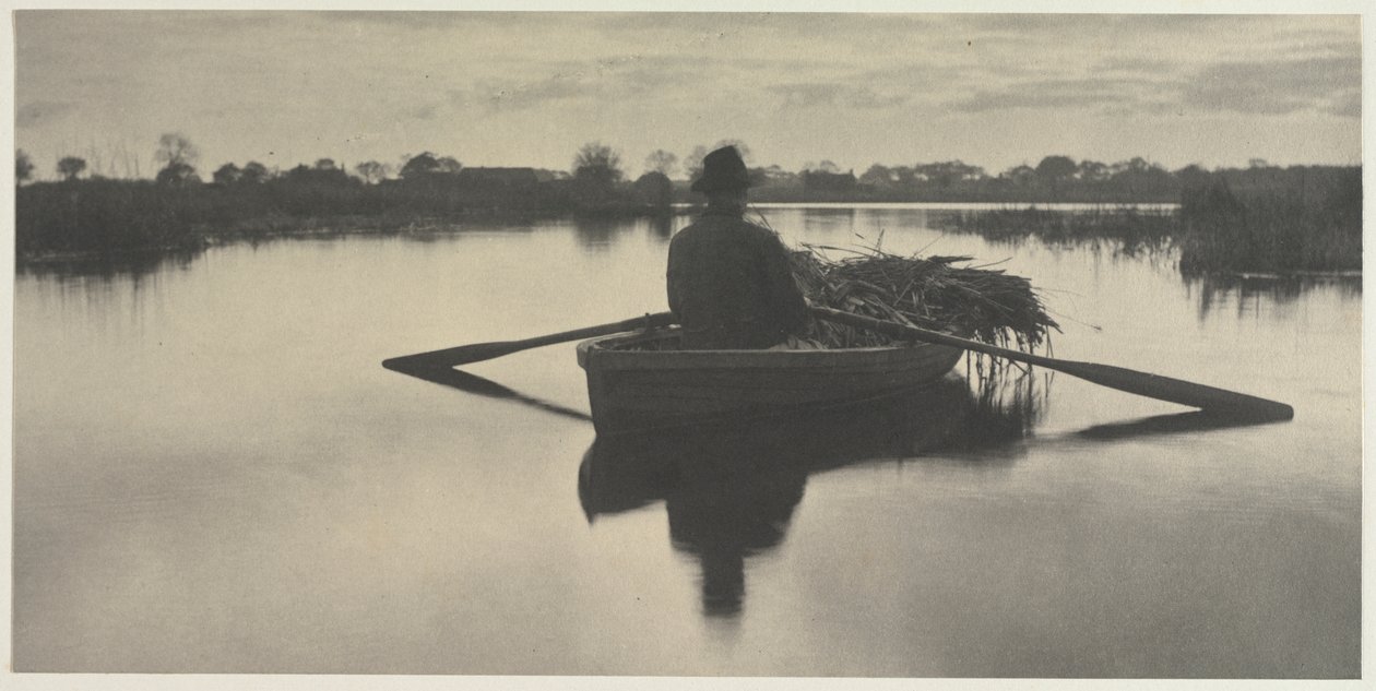 Evde Kürek Çekmek by Peter Henry Emerson