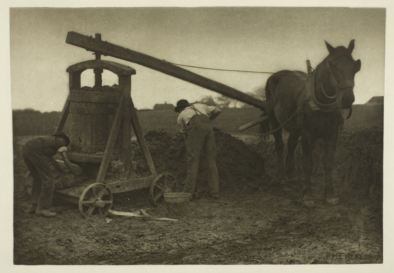 Kil Değirmeni (Norfolk) by Peter Henry Emerson