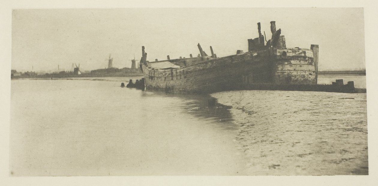 eski gemi by Peter Henry Emerson