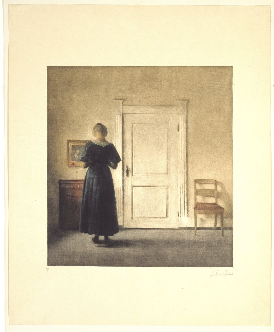 İç mekan by Peter Vilhelm Ilsted