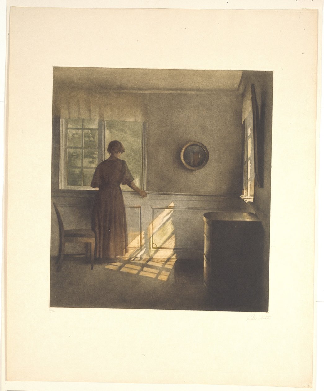 Sabah güneşi by Peter Vilhelm Ilsted