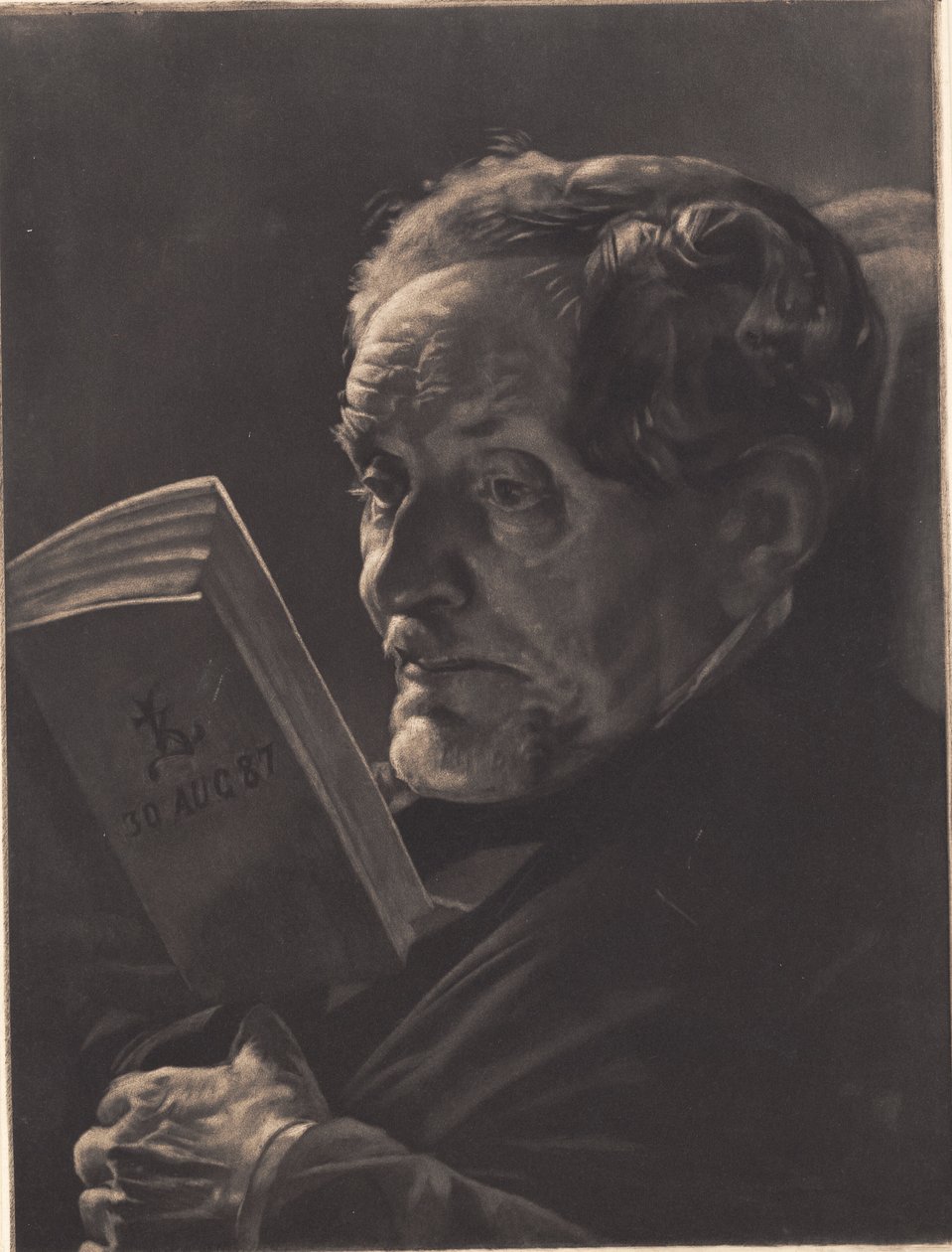 Başhekim C. V. Zahrtmann by Peter Vilhelm Ilsted