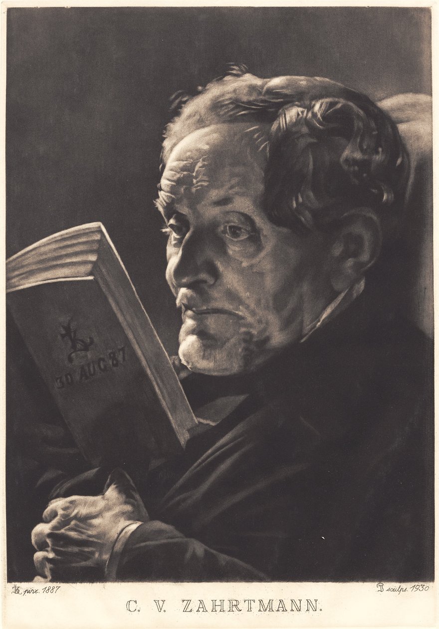 Başhekim C. V. Zahrtmann by Peter Vilhelm Ilsted