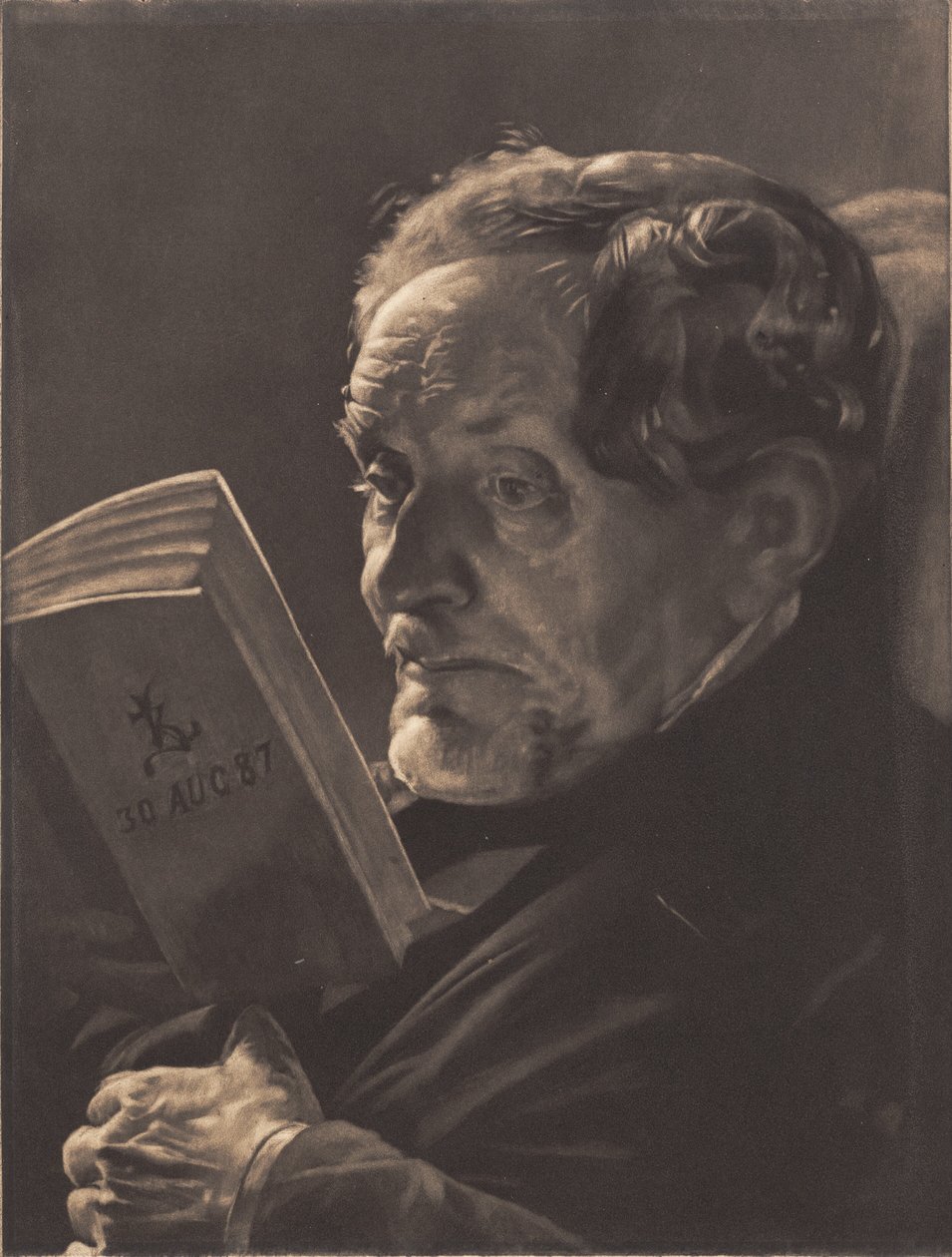 Başhekim C. V. Zahrtmann by Peter Vilhelm Ilsted