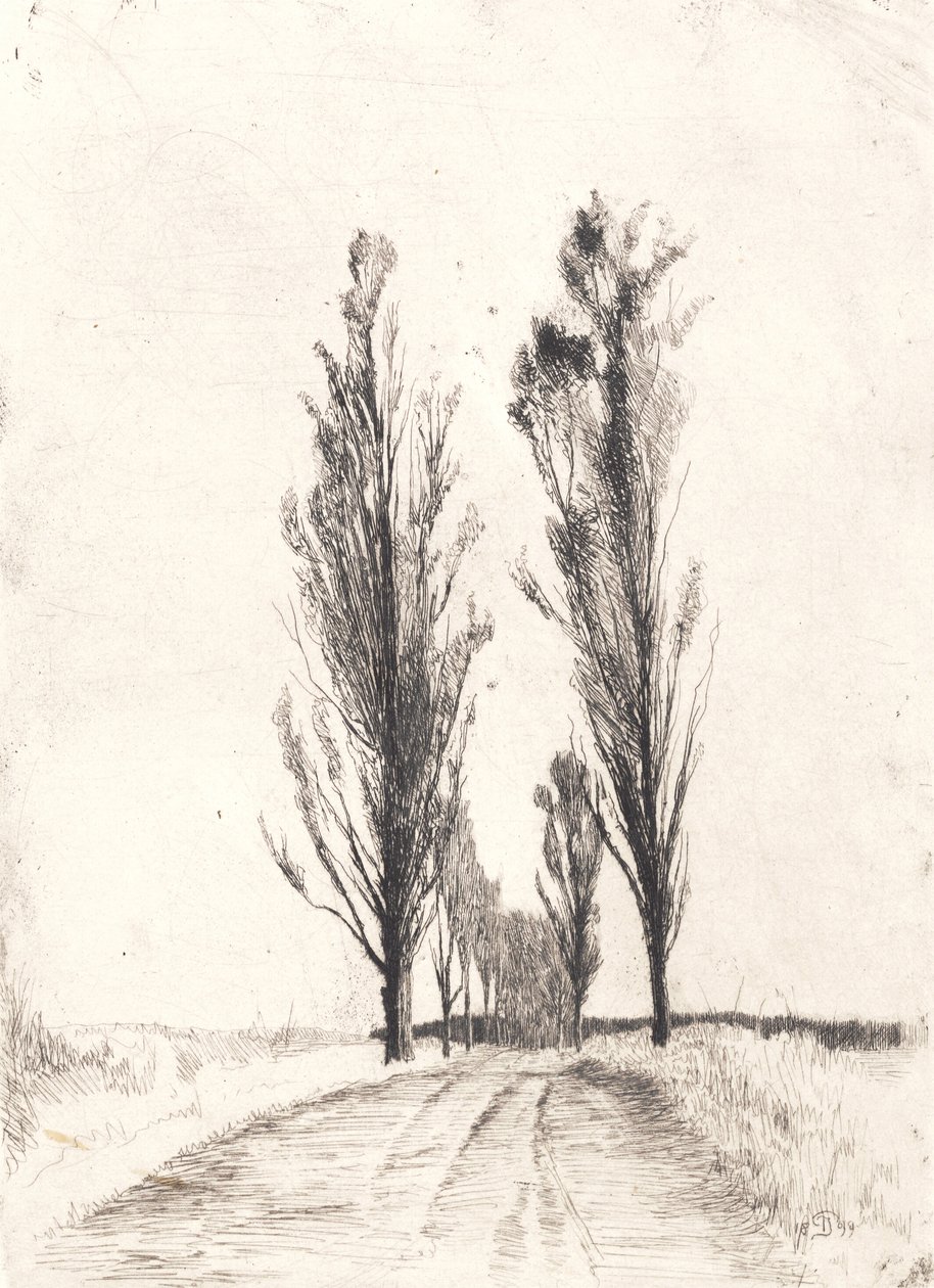 Poppelallé by Peter Vilhelm Ilsted