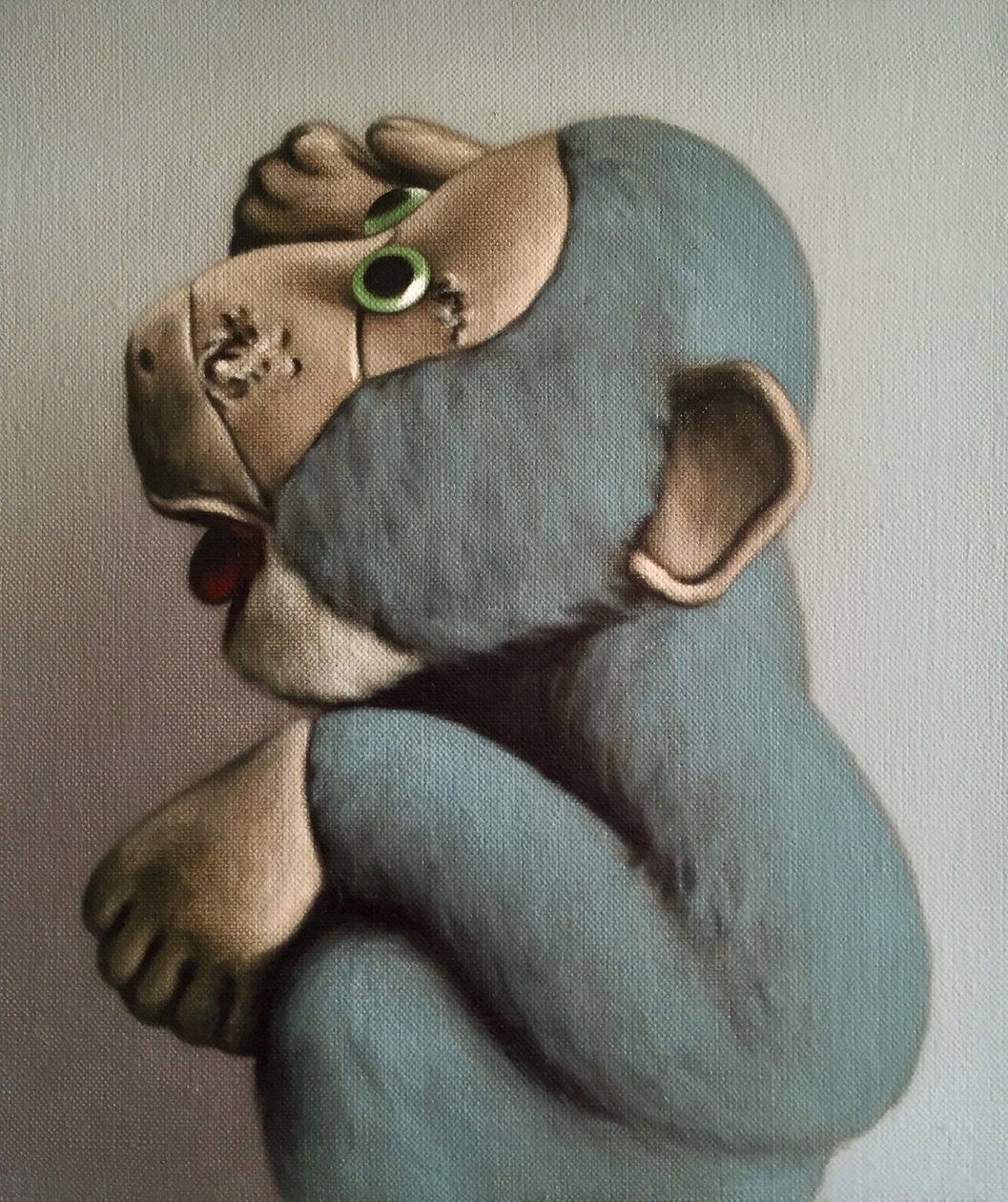 Yumuşak Mavi Maymun, 2006 by Peter Jones