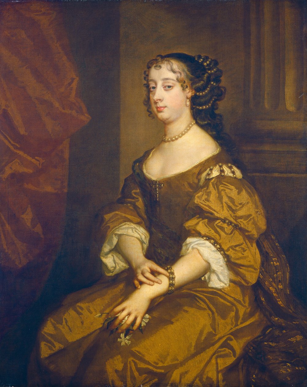 Barbara Villiers, Cleveland Düşesi, c. 1661-1665 by Peter Lely