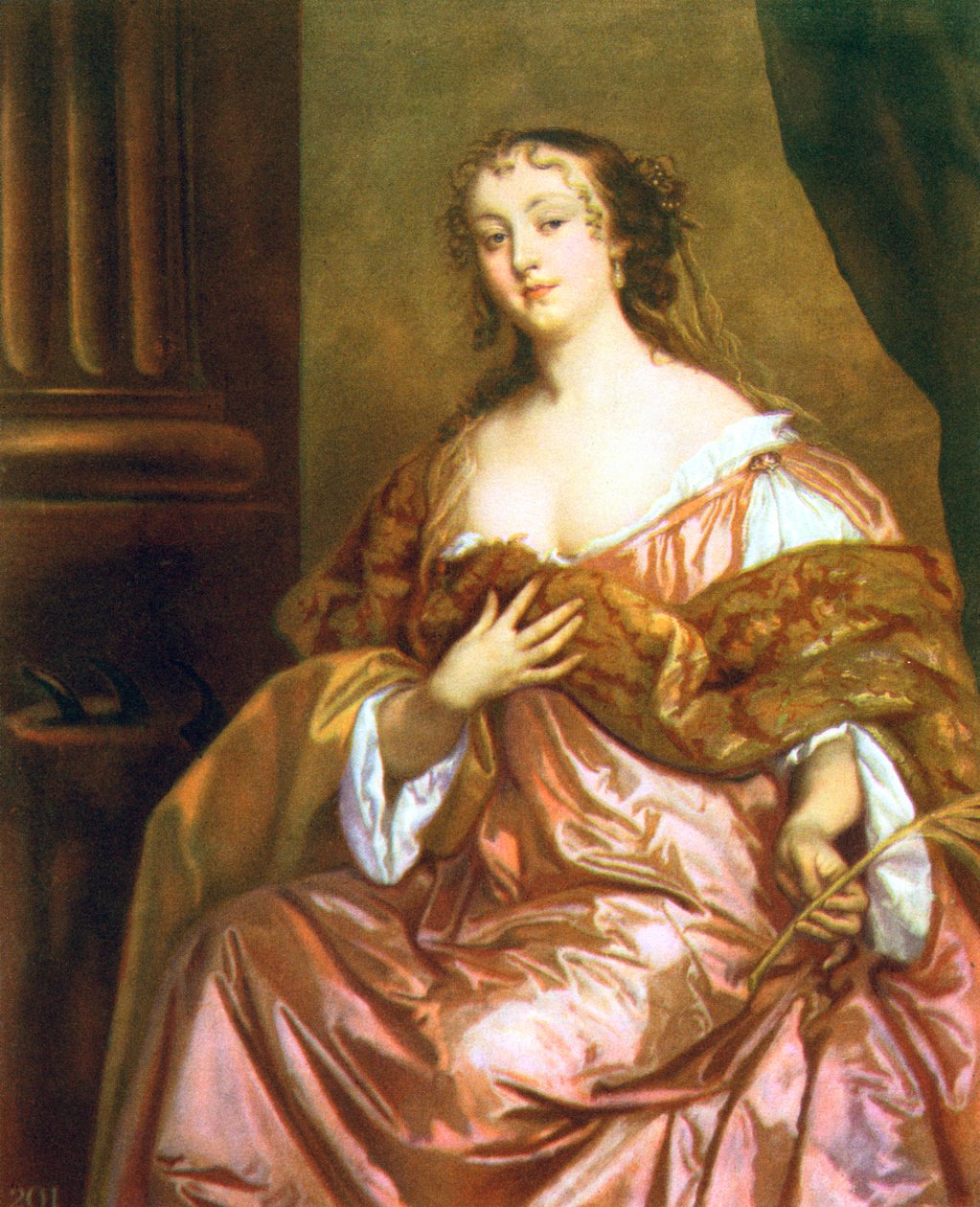 Elizabeth Hamilton, Gramont Kontesi, c1660s. by Peter Lely