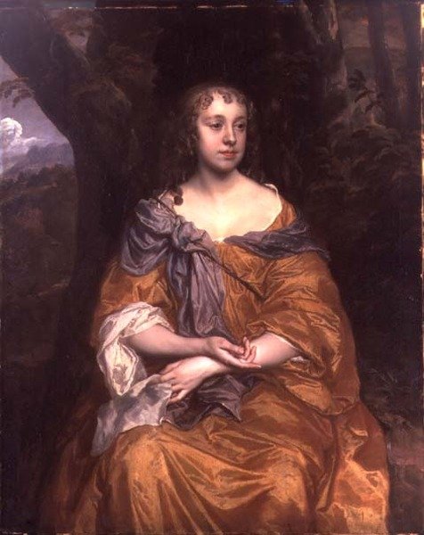 Bayan Wharton (tuval üzerine yağlı boya) by Peter Lely