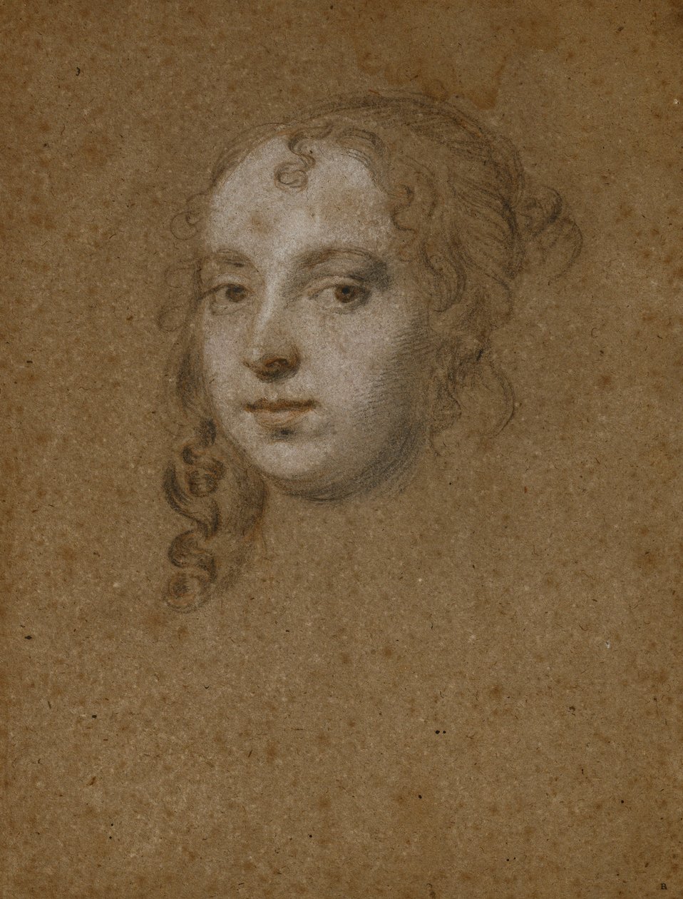 Bir Hanımefendinin Portre Başkanı, by Peter Lely