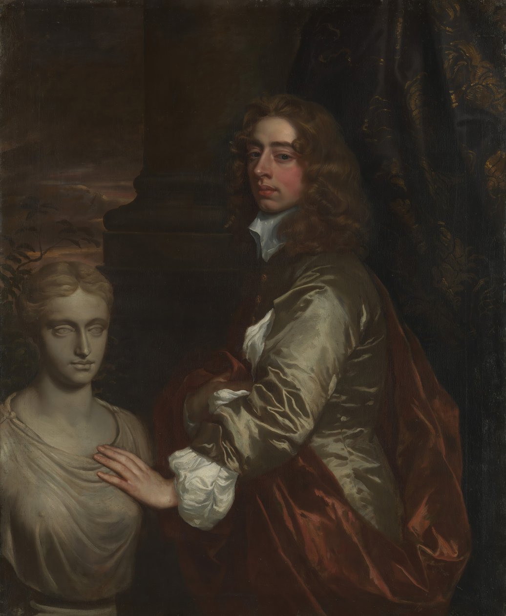 Sir Henry Capel 1638-1696. by Peter Lely