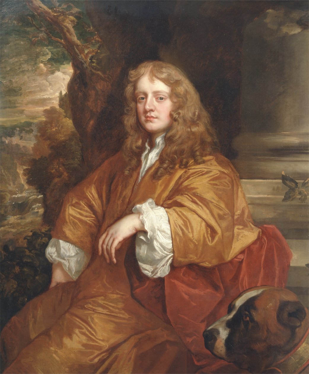 Sir Ralph Bankes, c.1660-65 (tuval üzerine yağlı boya) by Peter Lely