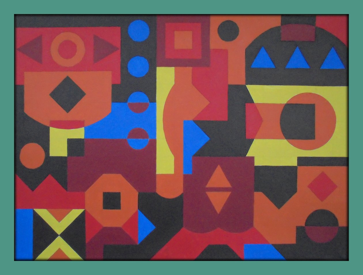 YERLİ AMERİKAN, 2017, KAĞIT ÜZERİNE AKRİLİK by Peter McClure