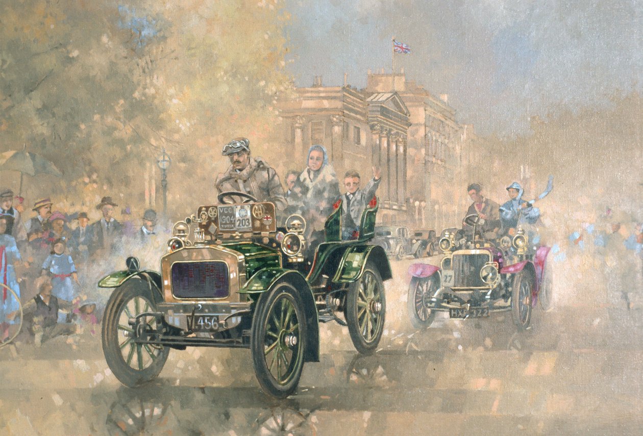 1904 Norfolk (tuval üzerine yağlı boya) by Peter Miller